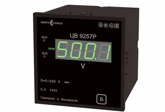 ЦВ 9257 — преобразователь измерительный цифровой напряжения постоянного тока